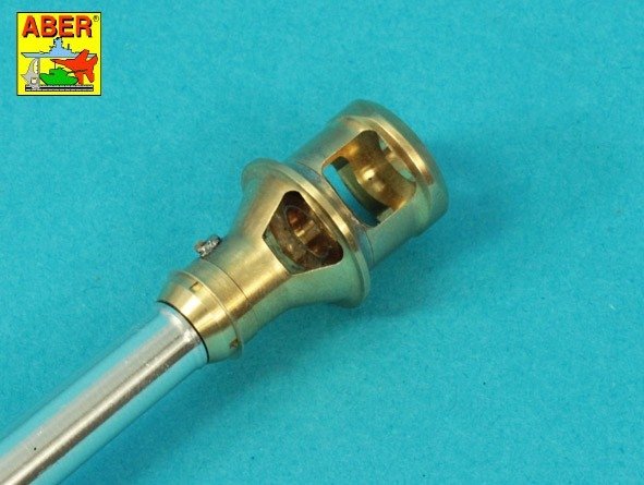 Aber 16l-32 Late muzzle brake for barrels in / późny hamulec do luf używanych w: PzKpfw. IV, Ausf. H: StuG. III, Ausf. G-Late, PaK 40 Middle 1/16