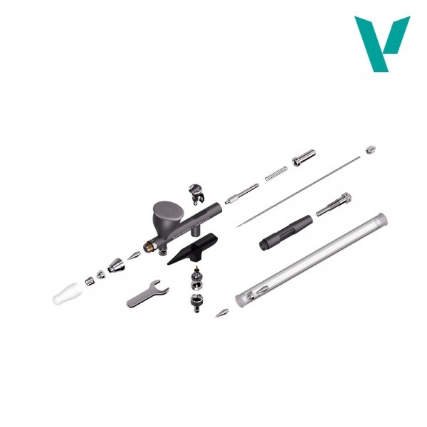Vallejo 90001 Innovator - Aerograf Gravity System 2 in 1 - 0.2 / 0.3