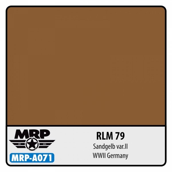 Mr. Paint MRP-A071 RLM 79 Sandgelb (variant 2) - aqua colors - 17ml