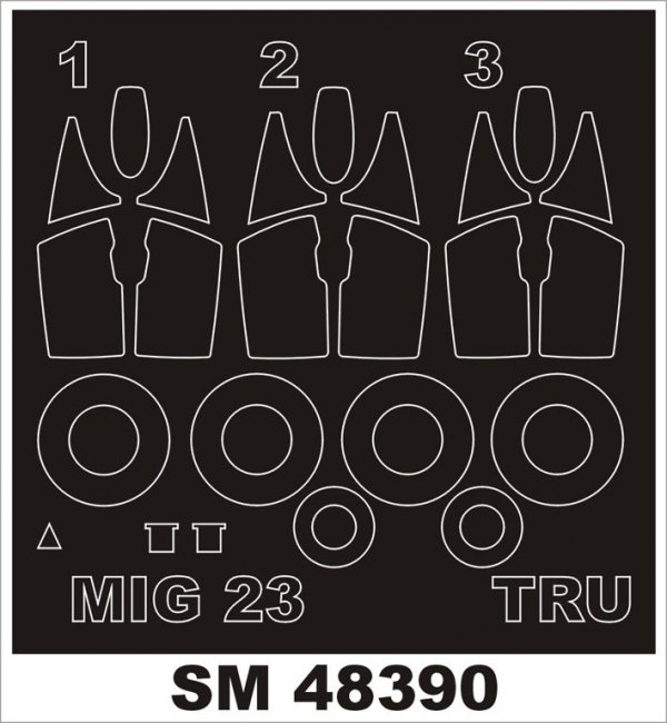 Montex SM48390 MiG-23ML/MF TRUMPETER