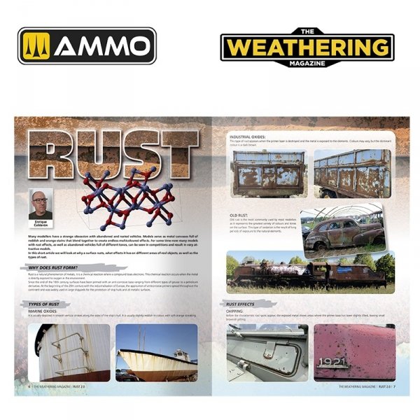 Ammo of Mig 4537 THE WEATHERING MAGAZINE 38 - Rust 2.0 (English)