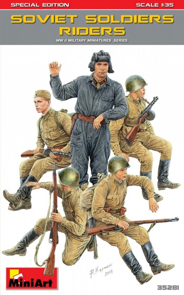 MiniArt 35281 Soviet Soldiers Riders. Special Edition 1/35
