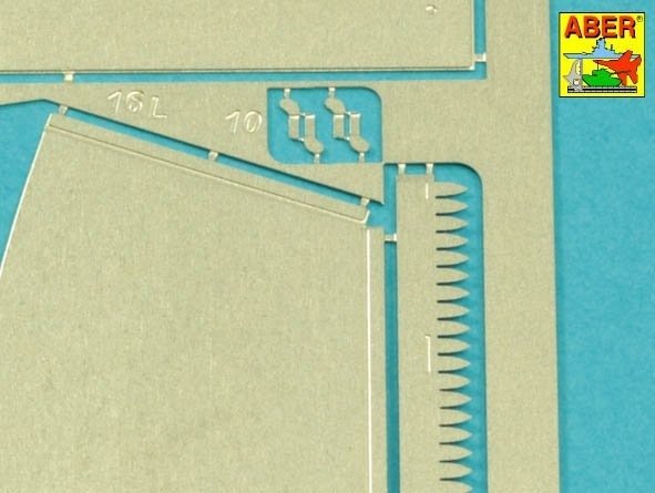 Aber 16140 Tiger I,E Tunezyjski z 501 Abt.- Turret pod / Zasobnik wieżowy 1/16