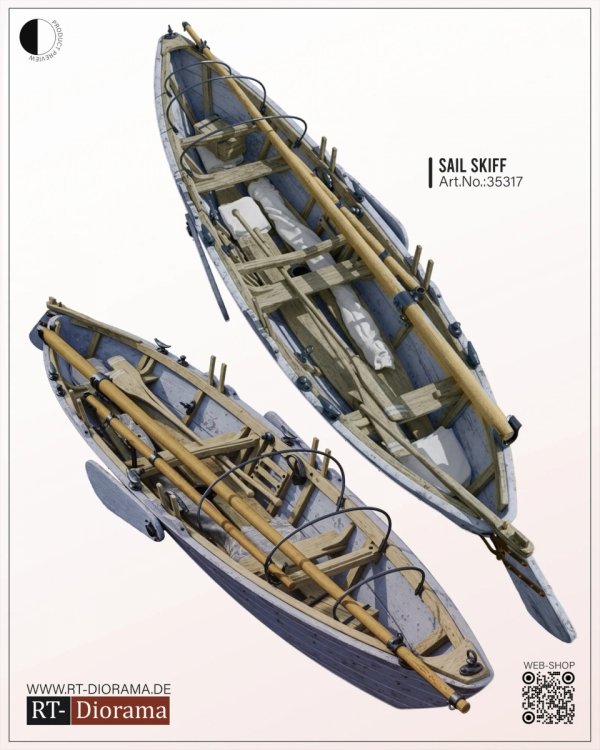 RT-Diorama 35317 Sail Skiff 1/35