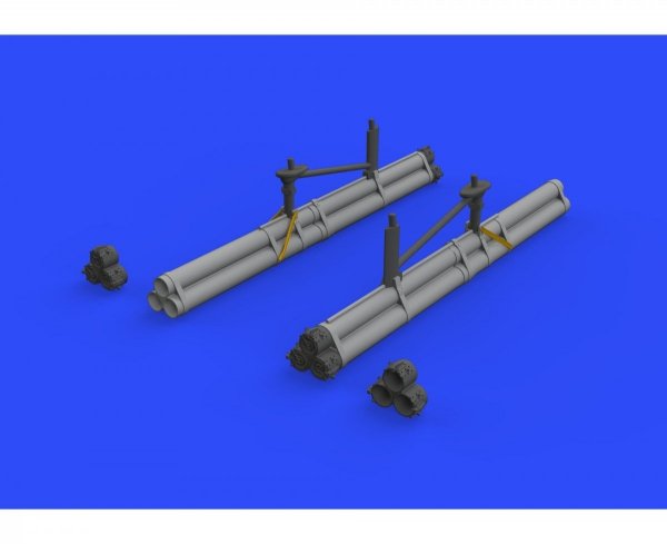 Eduard SIN64846 P-51D armament &amp; fuel tanks AIRFIX 1/48