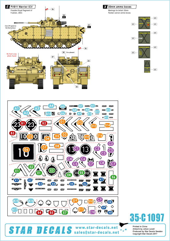 Star Decals 35-C1097 Op. Telic 2 1/35