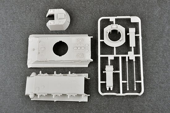 Trumpeter 07124 German E-50 Flakpanzer 1/72