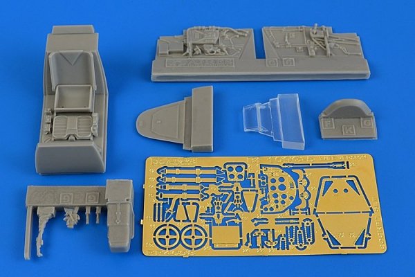 Aires 4698 Bf 109G-5 (late) cockpit set 1/48 EDUARD