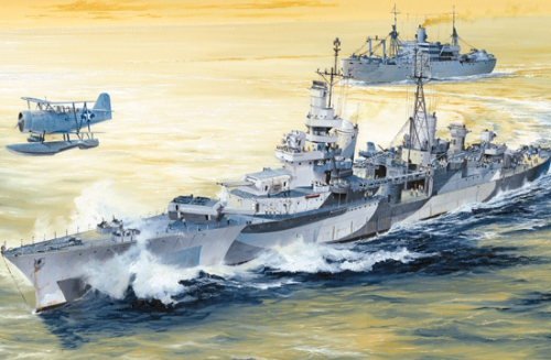 Trumpeter 05327 USS Indianapolis CA-35 1944 (1:350)