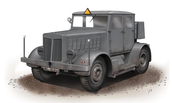 Special Armour 72001 SS-100 Gigant Schwerer Radschlepper/ Heavy Tra. (1:72) 