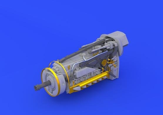 Eduard 648250 Bf 109G-6 engine &amp; fuselage guns 1/48 EDUARD