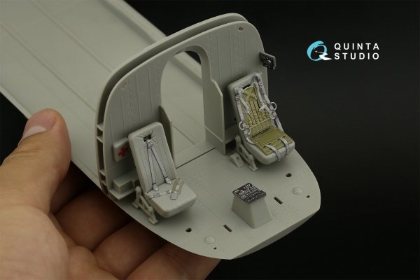 Quinta Studio QD35110 Mi-17 3D-Printed coloured Interior on decal paper (Trumpeter) 1/35