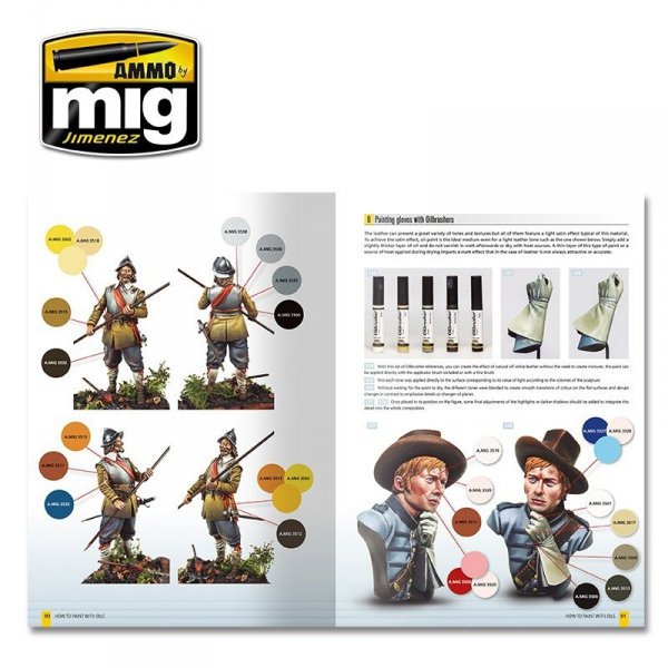 Ammo of Mig 6043 MODELLING GUIDE: HOW TO PAINT WITH OILS EN
