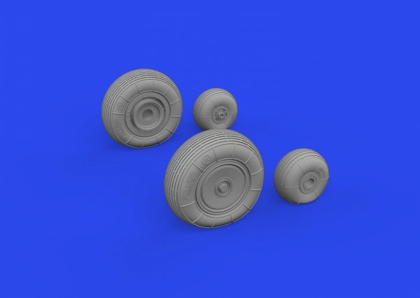 Eduard 648927 Mi-4 wheels Trumpeter 1/48