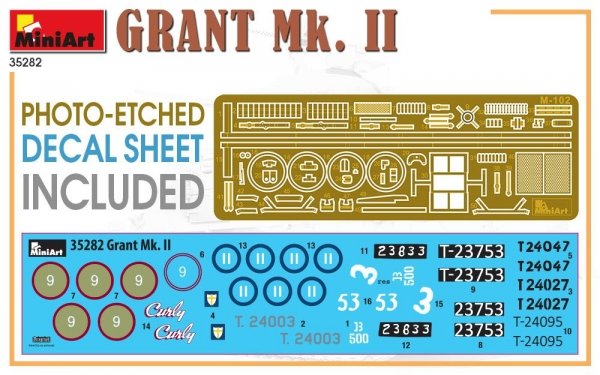 MiniArt 35282 GRANT Mk. II 1/35