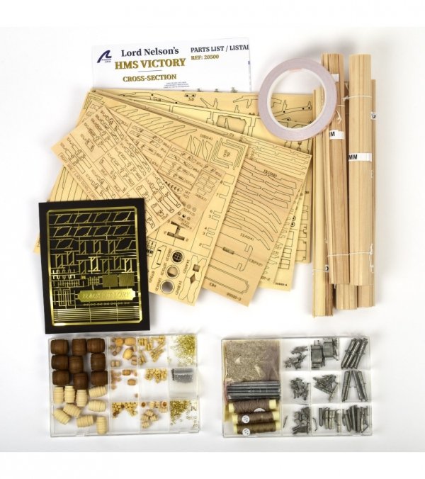 ARTESANIA LATINA 20500 Przekrój sekcji okrętu HMS Victory 1/72