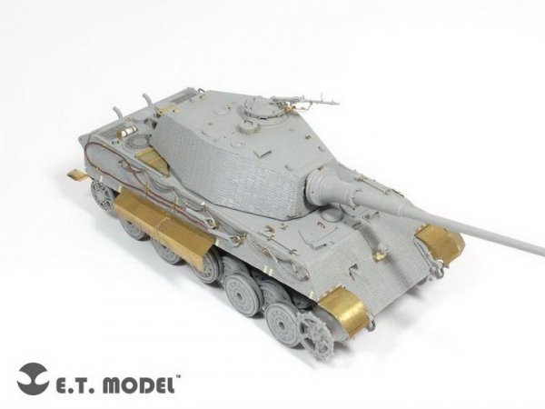 E.T. Model E35-102 WWII German KING TIGER （Henschel Turret）(For DRAGON Kit) (1:35)