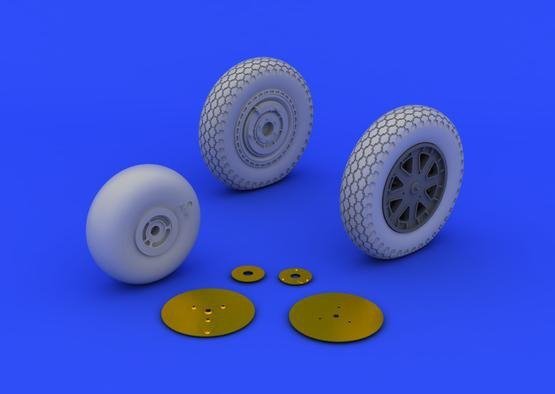 Eduard 648202 P-39 wheels early 1/48 EDUARD