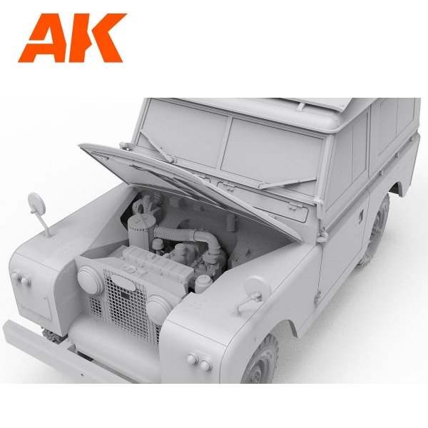 AK Interactive AK35013 LAND ROVER 88 SERIES IIA STATION WAGON 1/35