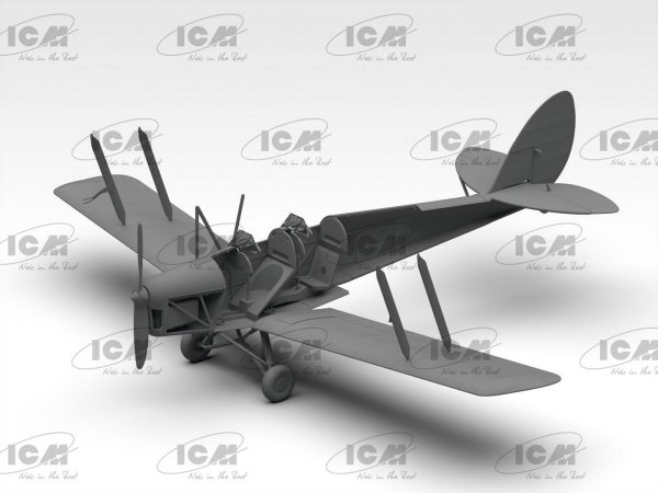 ICM 32038 DH. 82A Tiger Moth with bombs 1/32