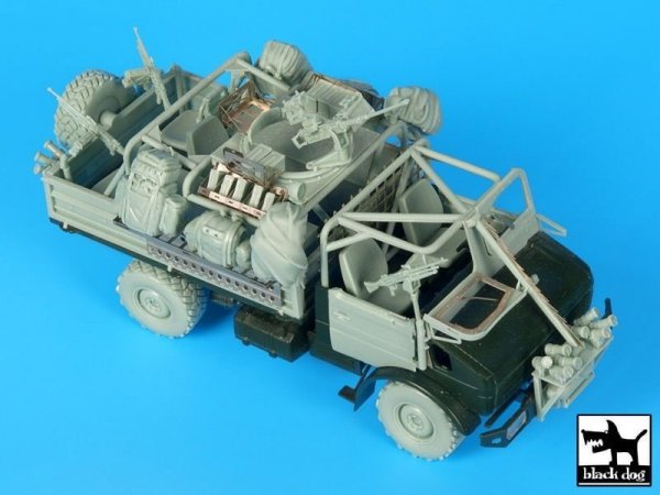 Black Dog T35182 Unimog Belgian special forces accessories set 1/35