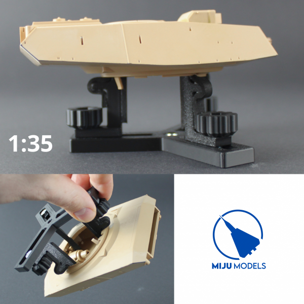 Miju Models JIG-TURRET Uchwyt modelarski do wieży / Modeling holder for the tower