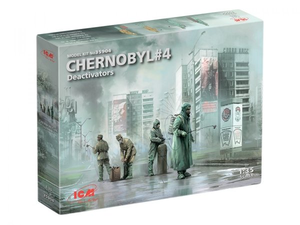 ICM 35904 Chernobyl 4 Deactivators 1/35
