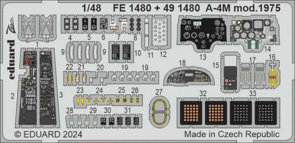 Eduard 491480 A-4M mod. 1975 MAGIC FACTORY 1/48