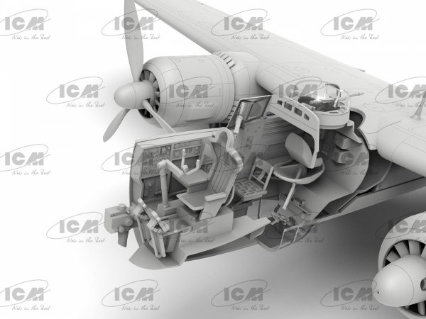 ICM 48273 Do 217K-1 WWII German bomber 1/48
