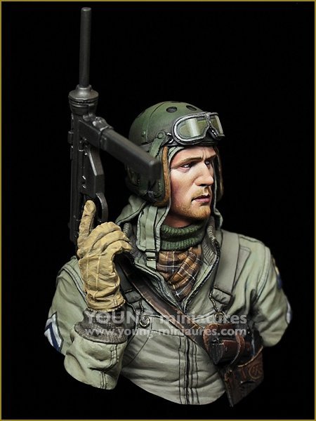 Young Miniatures YM1881 US Tank Crew WWII HELL ON WHEELS 1/10