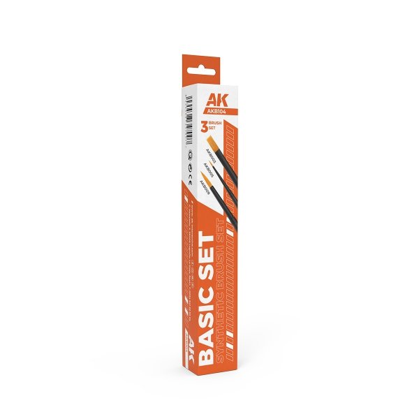 AK Interactive AKB104 BASIC BRUSHES SET
