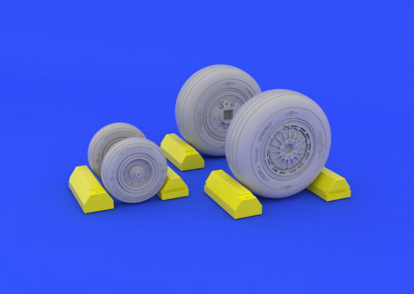 Eduard 648142 F-4C wheels 1/48 (Academy)