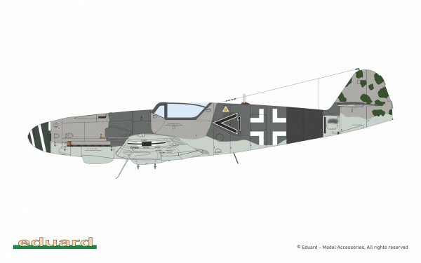 Eduard 82166 Bf 109K-4 - The ProfiPACK Edition 1/48