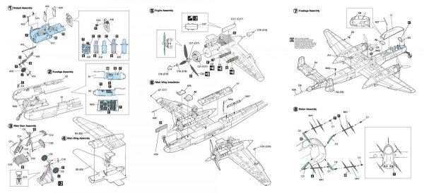 Hobby 2000 72068 Heinkel He 219 A-2 ( DRAGON + CARTOGRAF + MASKI) 1/72