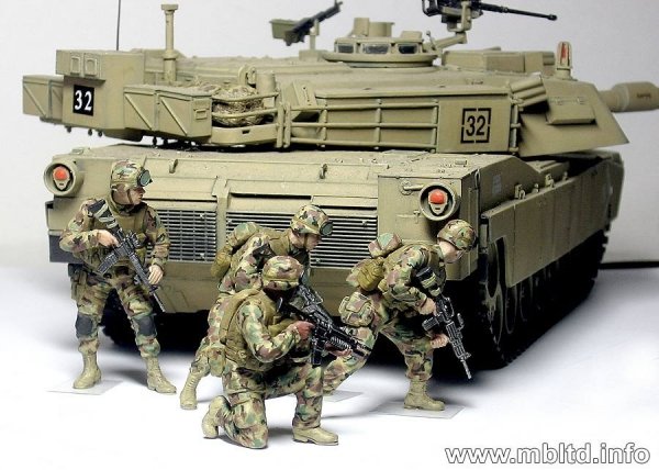 Master Box 3575 Iraq kit 1 (US Troops) (1:35)