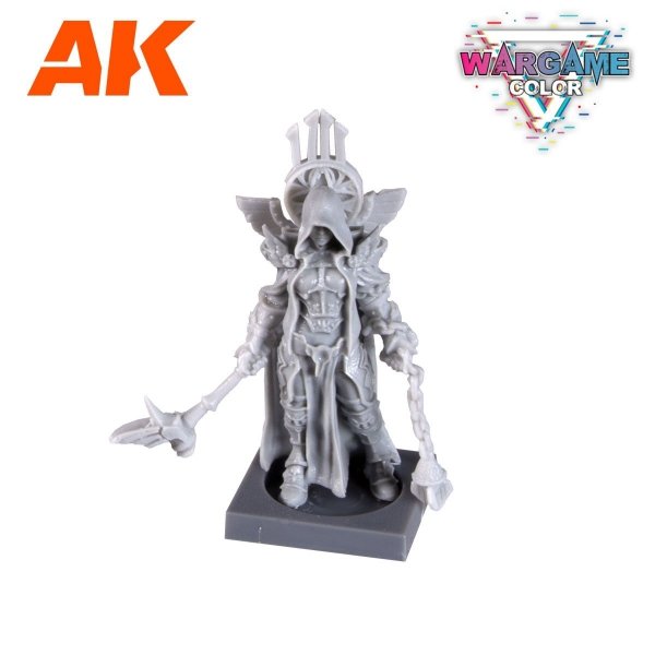 AK Interactive AK11770 BASILEAN ABBESS – WARGAME STARTER SET – 14 COLORS &amp; 1 FIGURE