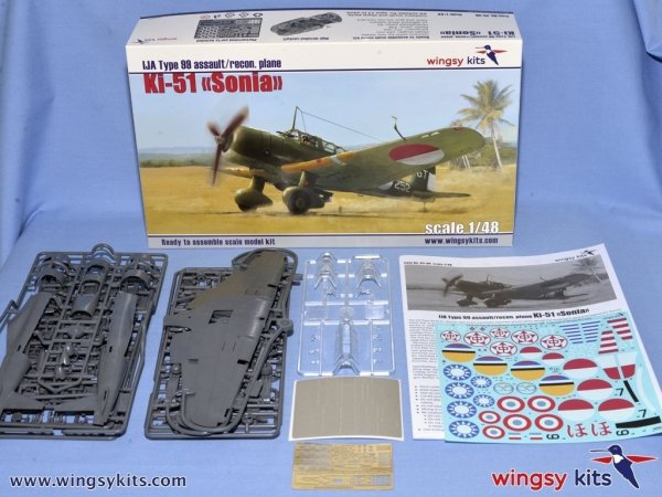 Wingsy Kits D5-06 IJA Type 99 Ki-51 “Sonia” at other services 1/48