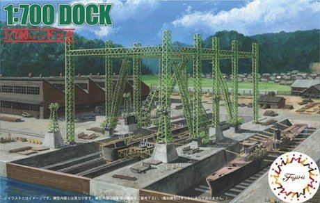 Fujimi 432359 The Dock Special Version (w/Genuine Photo-Etched Parts) 1/700