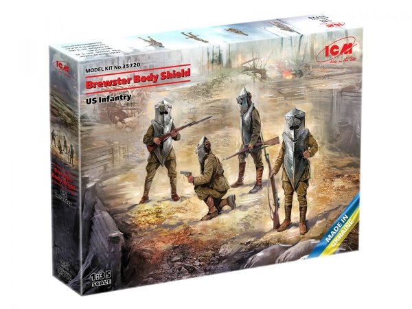 ICM 35720 Brewster Body Shield, US Infantry 1/35