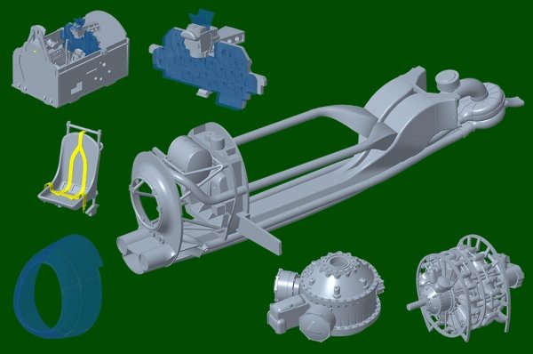 Trumpeter 02427 P-47D Thunderbolt Razorback 1/24