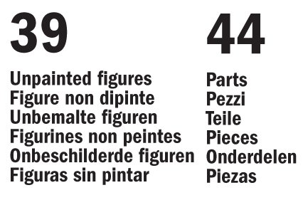 Italeri 6037 Allied General Staff Napoleonic Wars