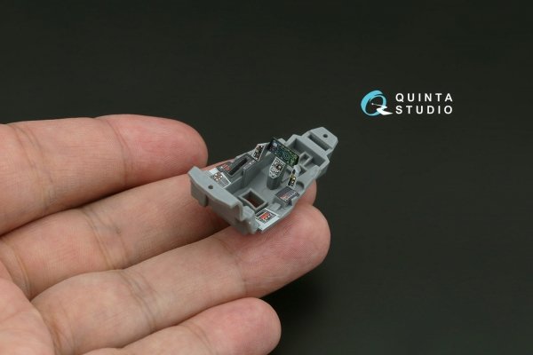 Quinta Studio QD72261 F-35B Lightning II 3D-Printed &amp; coloured Interior on decal paper (Tamiya) 1/72