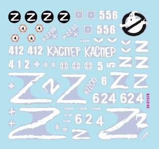 Star Decals 35-C1379 War in Ukraine # 8 Russian 2S19 MSTA-S 1/35