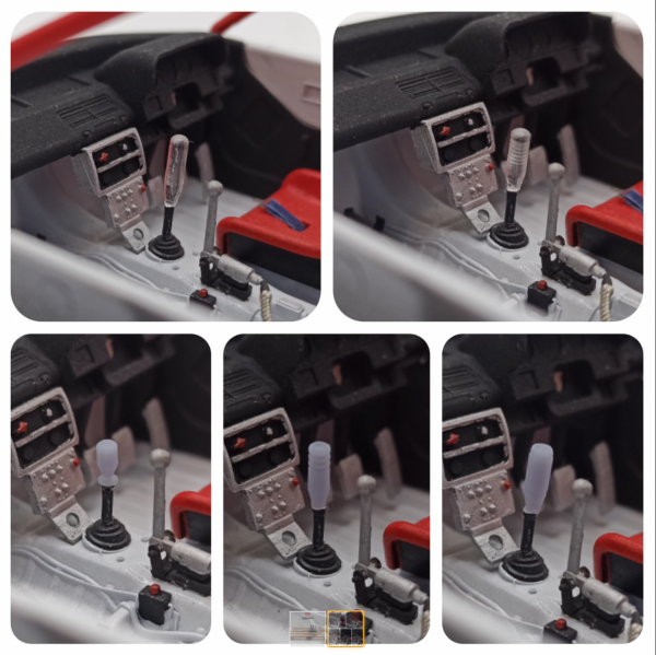 Yamamoto Model Parts YMPTUN31 Gałki zmiany biegów JDM 1/24