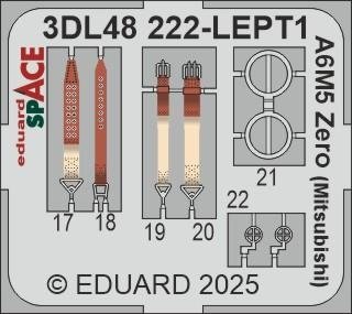 Eduard 3DL48222 A6M5 Zero (Mitsubishi) SPACE EDUARD 1/48