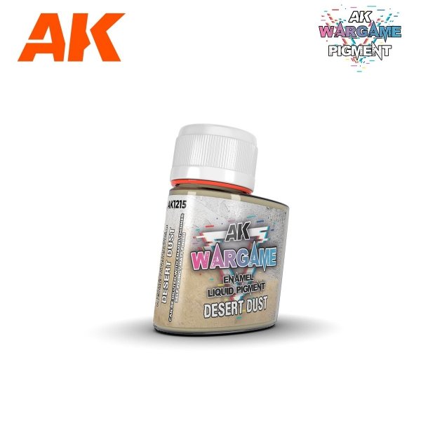 AK Interactive AK1215 DESERT DUST – ENAMEL LIQUID PIGMENT 35ml