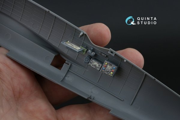 Quinta Studio QD+48556 Bristol Beaufighter TF.Mk.X 3D-Printed &amp; coloured Interior on decal paper (Tamiya) (with 3D-printed resin parts) 1/48