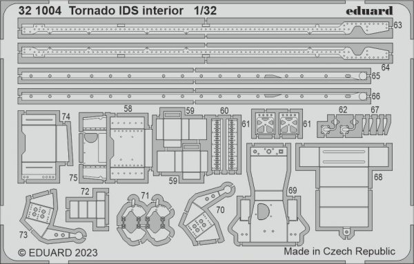 Eduard BIG33150 Tornado IDS ITALERI 1/32