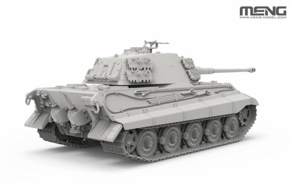 Meng Model 72-010 German Heavy Tank Sd.Kfz. 182 King Tiger (Porsche Turret) 1/72