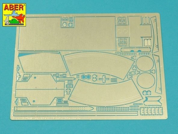Aber 16140 Tiger I,E Tunezyjski z 501 Abt.- Turret pod / Zasobnik wieżowy 1/16
